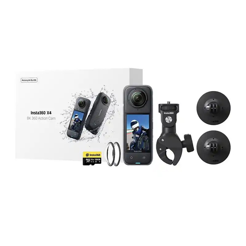 Insta360 X4 Motorcycle Bundle Kit- Compra Online