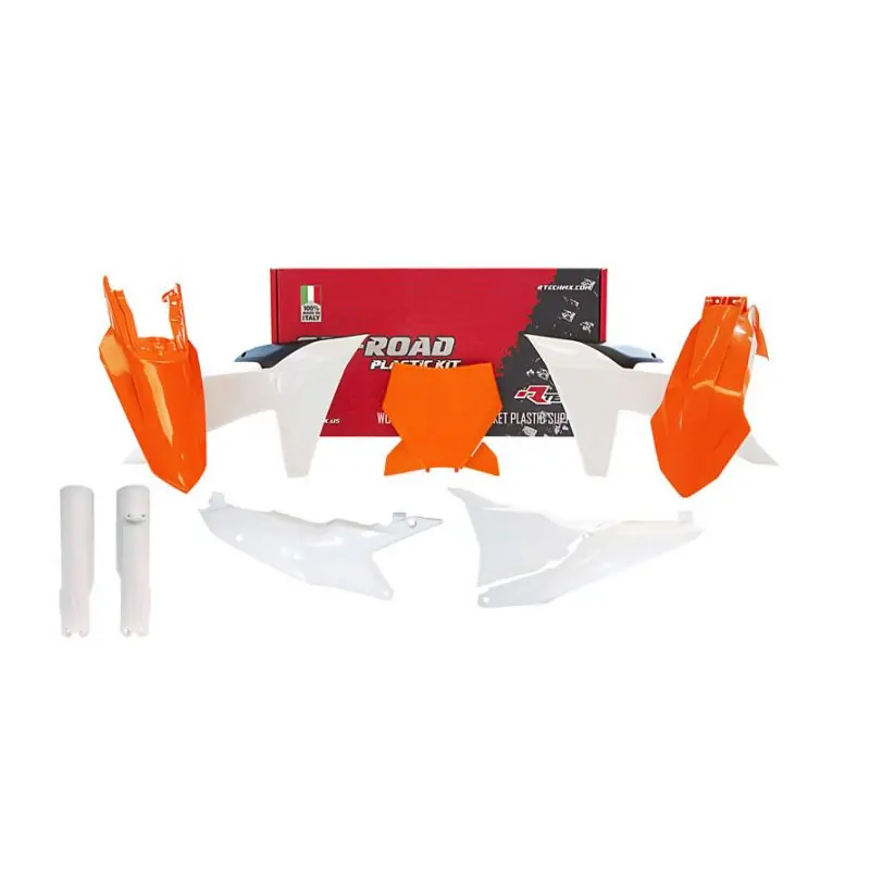 Promozione Esclusiva Kit Plastiche Parasteli Racetech Ktm 24 bianco-