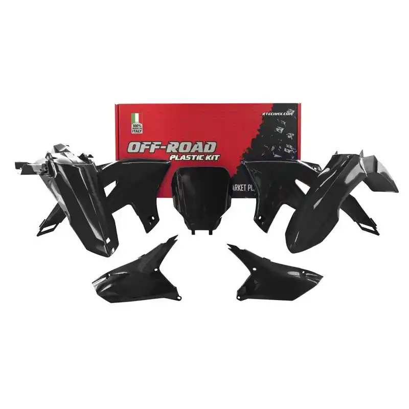 Acquista Ora Kit Plastiche 5pz Racetech Replica YZF 450 nero-