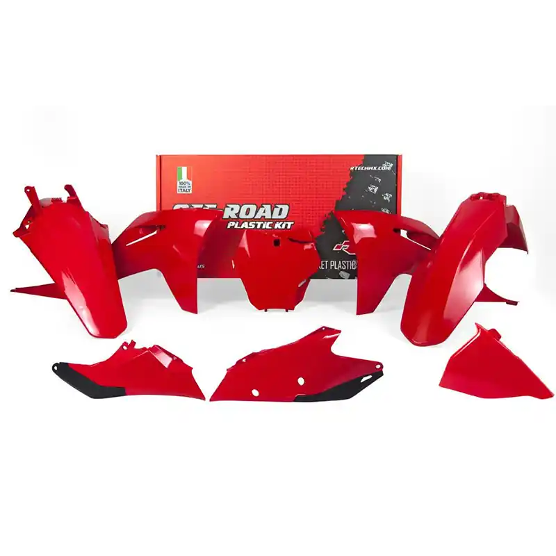 Professionale Kit plastiche Racetech Replica 6pz GasGas rosso-