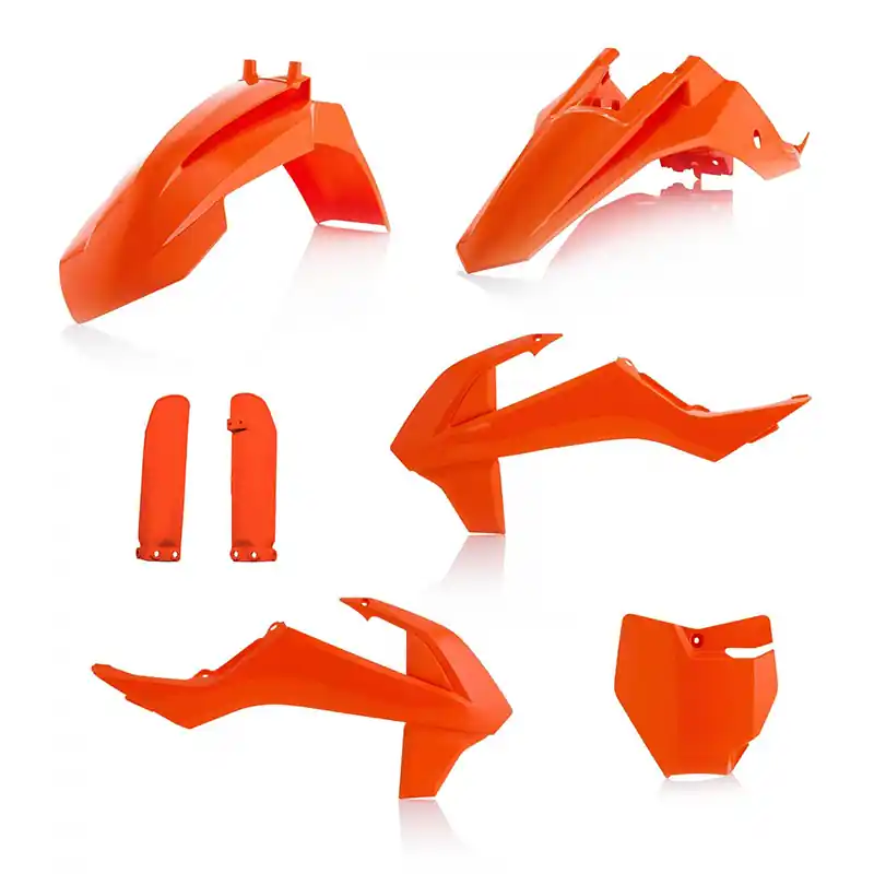 Economico Kit plastiche Acerbis SX 65 16 arancio-