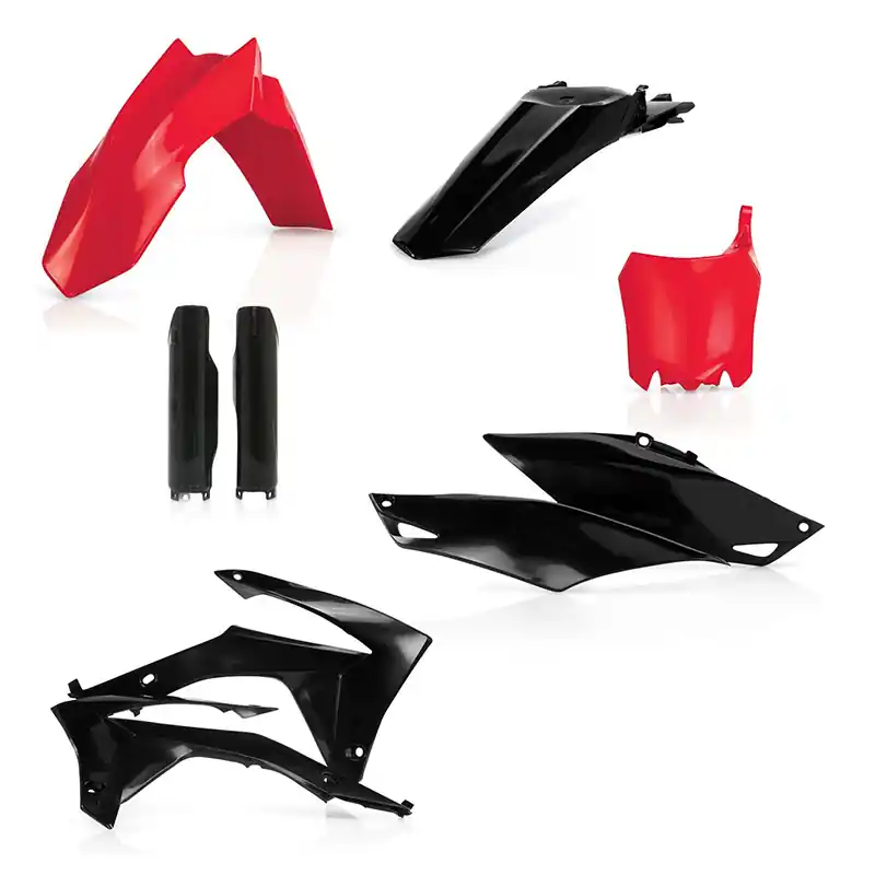 Kit plastiche Acerbis HONDA CRF 450 R rosso nero- Solo Oggi