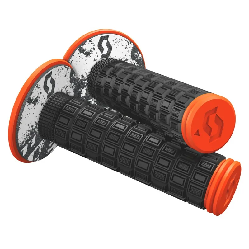 Offerta Del Giorno Manopole SCOTT Mellow nere arancio-