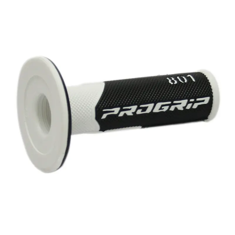 A Buon Prezzo Manopole Progrip 801 DD Closed End nero bianco-