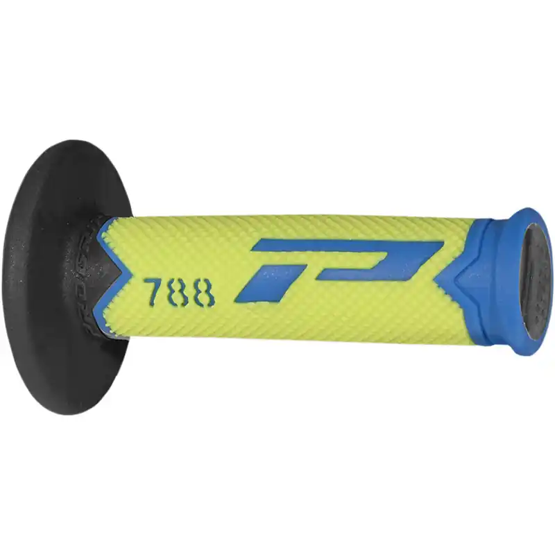 Compra Online Manopole Progrip 788 TD Closed End blu giallo nero-