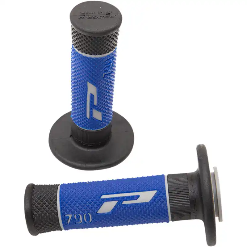 Promo Stagionale Manopole Progrip 790 TD Closed End grigio blu nero-