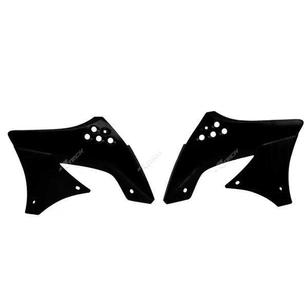 Più Venduto Racetech Convogliatori  radiatore KAWASAKI KXF 450 09/11 NERO-