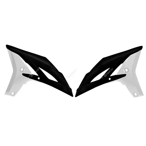 Offerta Speciale Racetech Convogliatori radiatore YAMAHA YZF250 10/13 WRF450 12/15 NERO-BIANCO-