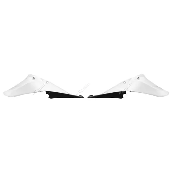 Racetech Convogliatori Superiori radiatore YAMAHA YZF 450 10/13 BIANCO-NERO- Offerta Lampo