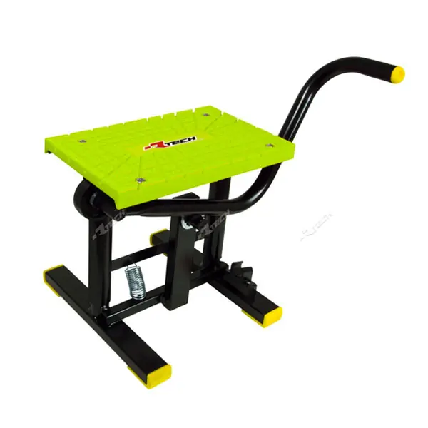 RACETECH CAVALLETTO LEVA CROSS RIPIANO GIALLO FLUO- Spedito Oggi