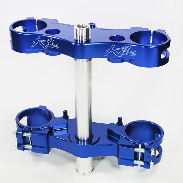 Piastre forcella Kite YAMAHA YZ 125 06/14 YZF 250 06/09 Blu- Economico
