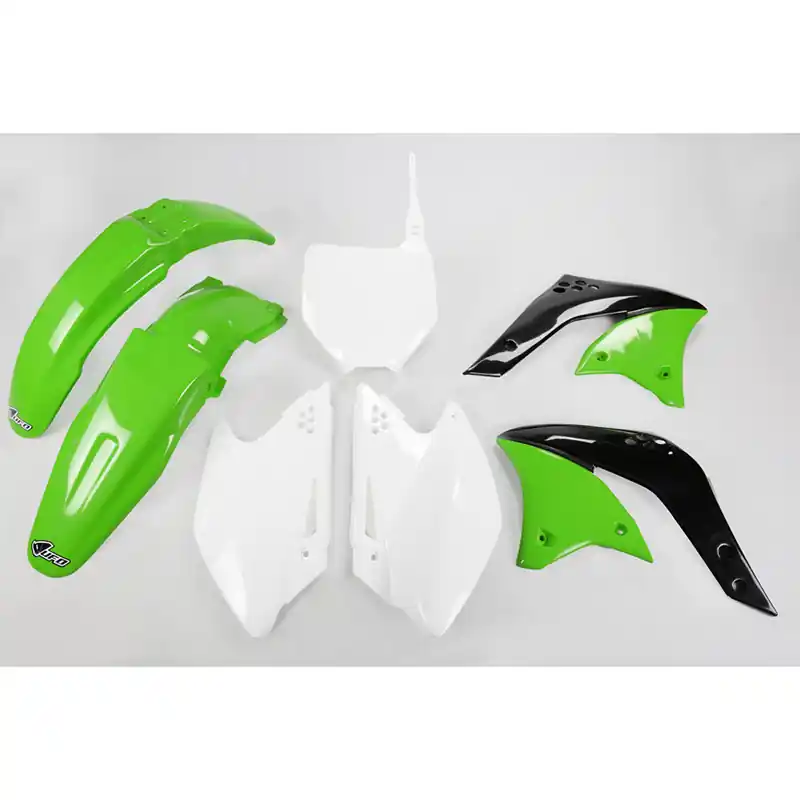 Direttamente Dal Produttore UFO KIT PLASTICHE KAWASAKI KXF 250 2006 replica-