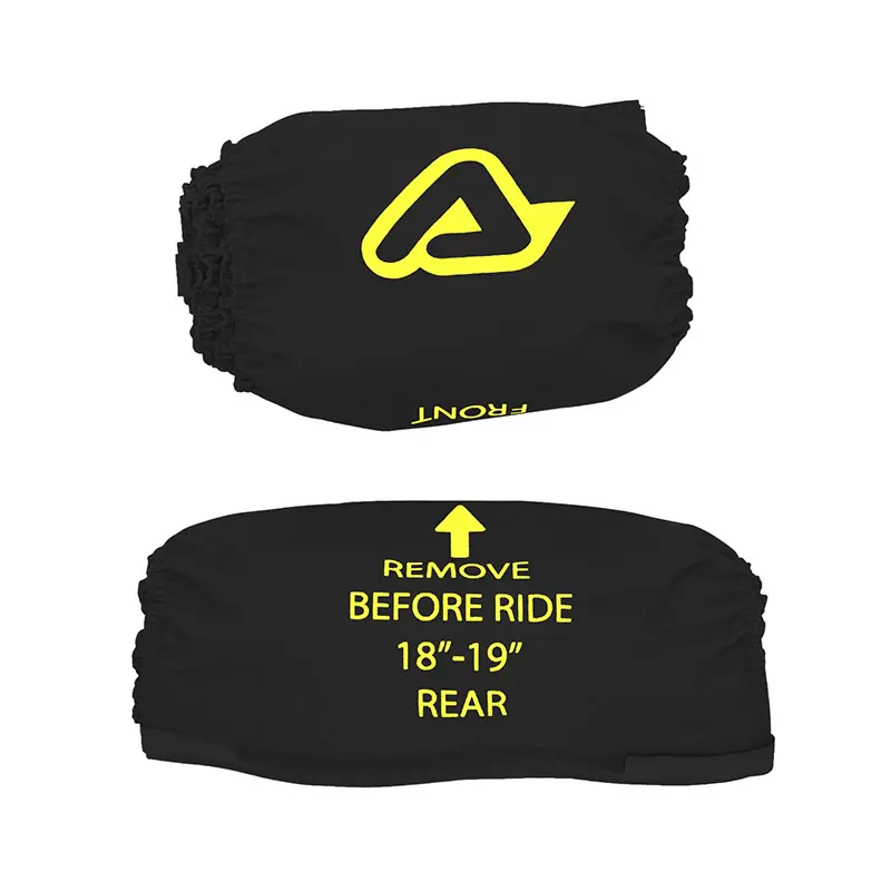 Copriruota Acerbis X-Tire Cover 2.0 nero giallo- Must-Have