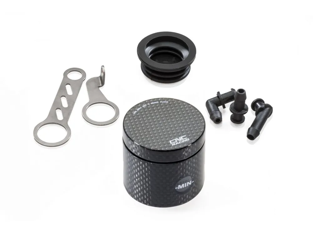 SERBATOIO FRENO ANTERIORE 25ML CARBONIO CNC RACING HUSQVARNA NUDA 900- Promo Stagionale