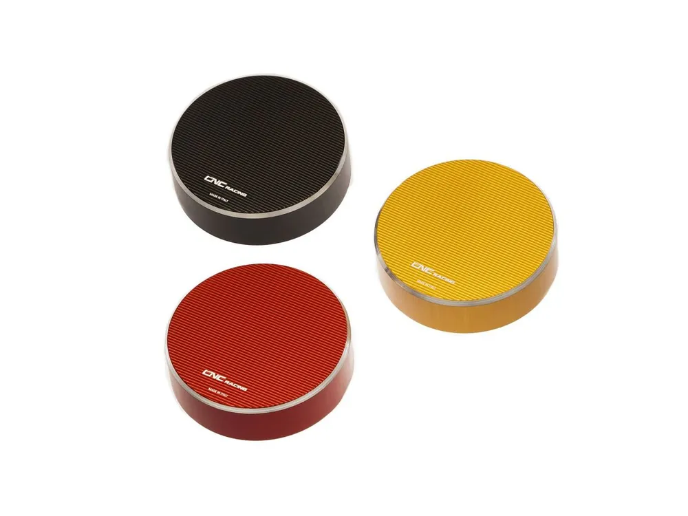 TAPPO SERBATOIO OLIO FRENO POST M46X4 BICOLOR CNC RACING DUCATI MONSTER 600 1994-02- Di Tendenza