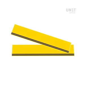 1 METRO DI ADESIVI GIALLO 40TH UNIT GARAGE BMW R 1250 R- Professionale
