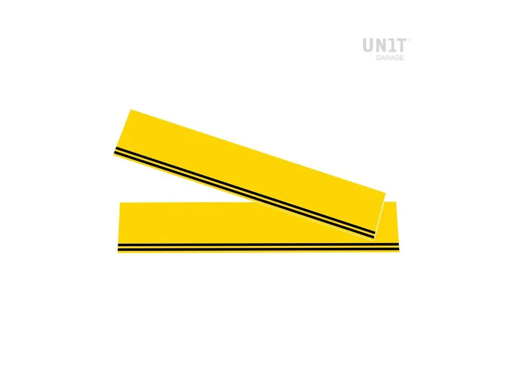 1 METRO DI ADESIVI GIALLO 40TH UNIT GARAGE BMW R 1250 R- Professionale