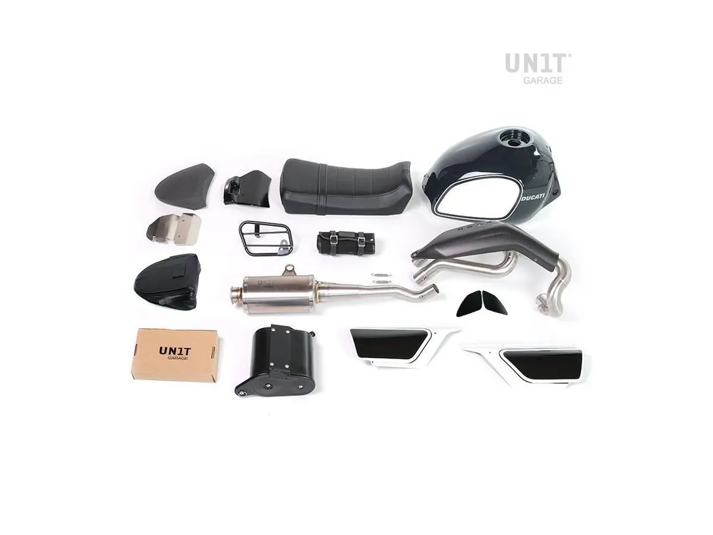 Promo Stagionale KIT COMPLETO FUORILUOGO UNIT GARAGE DUCATI DESERT SLED 800 2017-2024-