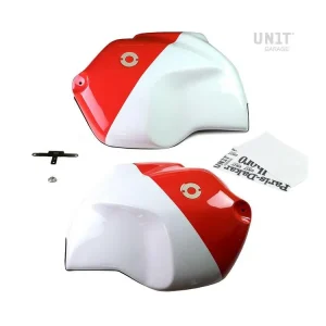 COVER SERBATOIO ALPINEWHITE/RED UNIT GARAGE BMW R 1200 GS / ADV 2008-2012- Soddisfatti O Rimborsati