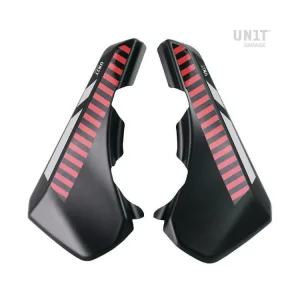 A Buon Prezzo COPPIA FIANCHETTI LATERALI + ADESIVI UNIT GARAGE DUCATI DESERT X / RALLY 2022-2024-