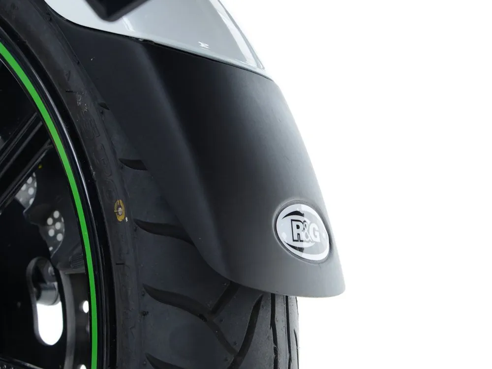 Spedizione Espresso ESTENSIONE PARAFANGO ANTERIORE NERO R&G SUZUKI GSX-S 1000 2015-2018-
