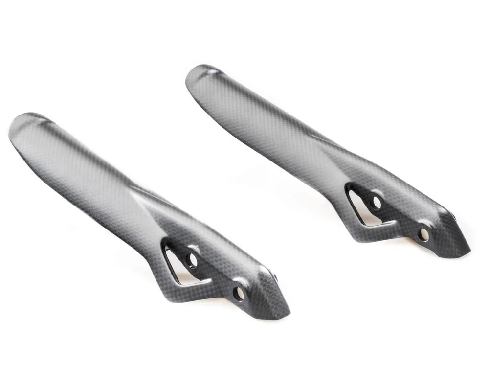 PROTEZIONE STELI FORCELLE CARBONIO OPACO CNC RACING DUCATI SCRAMBLER 800 FULL THR.15-18- Soddisfatti O Rimborsati