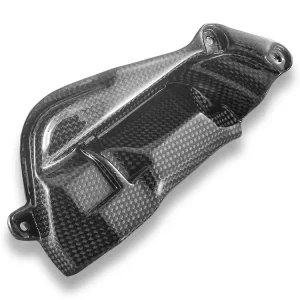 COVER DX TESTA POSTERIORE CARBONIO LUCIDO DBK DUCATI STREETFIGHTER V4 / S / SP 2020-2024- Consegna Rapida