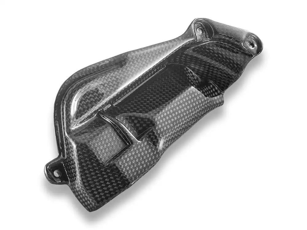 COVER DX TESTA POSTERIORE CARBONIO LUCIDO DBK DUCATI STREETFIGHTER V4 / S / SP 2020-2024- Consegna Rapida