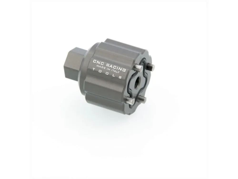 Ultimissimo Modello CHIAVE SMONTAGGIO GHIERA CANNOTTO DI STERZO SERIE CNC RACING DUCATI 899 PANIGALE 2012-15-