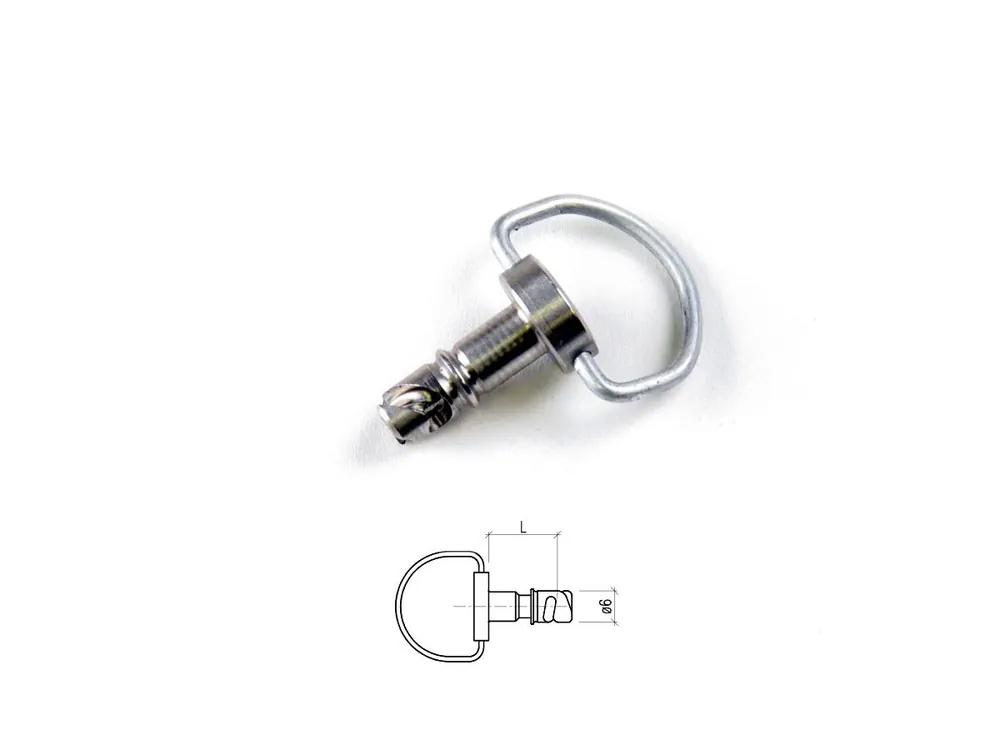 GANCI RAPIDI CARENE IN FERRO 12MM LIGHTECH- Nuova Collezione