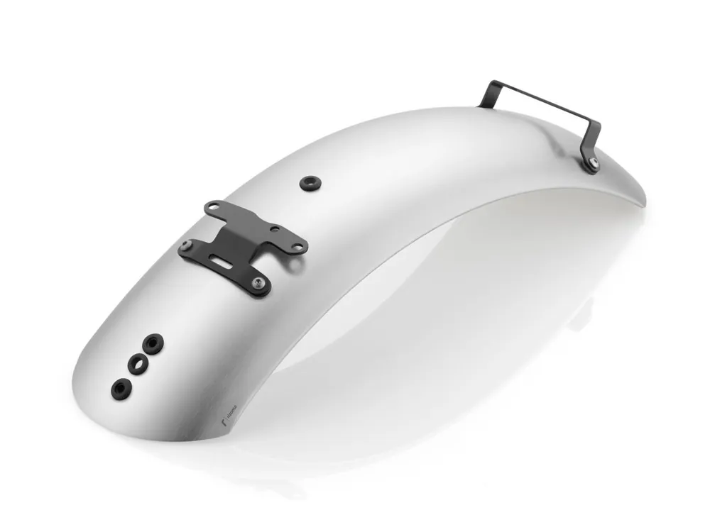 ZTH052 PARAFANGO POSTERIORE PER PORTA TARGA PT662B ALLUMINIO RIZOMA TRIUMPH BONNEVILLE T120 16-18- Quantità Limitata