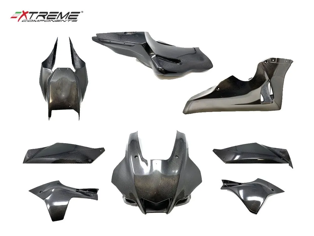 KIT CARENE RACING CARBONIO EXTREME COMPONENTS YAMAHA R1 / M 2020-2025- Acquista Ora