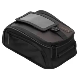 Borsa moto da serbatoio Icon 108 Twistlock 8 lt Nero/Marrone scuro Spedizione Gratuita