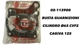 BUSTA GUARNIZIONI completa per cilindro Ø 65 CVF2 CAGIVA 125 - MALOSSI 113900 Di Tendenza