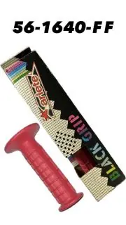 Ultimissimo Modello Coppia manopole Ariete Black Grip Fuxia Fluo - 1640-FF