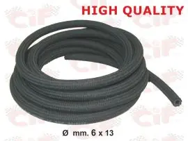 TUBO BENZINA-OLIO IN TRECCIA TESSILE Ø mm.6x13 - ALTA QUALITA' - classe DIN 73379 - (CONF.MT.3) - CIF 10119 Offerta