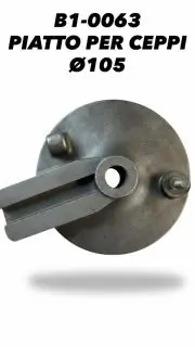 Must-Have PIATTO PORTA CEPPI MOZZO RUOTA DIAMETRO 105 MM - 0063
