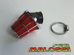 Occasione Filtro Aria Red Filter E5 per carburatore PHVA/PHBN 12-14-16-17,5 - Mikuni cromato -Malossi 047593K