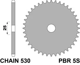 Corone semilavorate in Ferro 5S Z50 Denti - 5S/50F Saldi