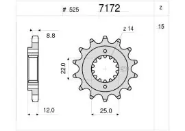 PIGNONE 525 Z 15 - 367172015 Offerta Speciale