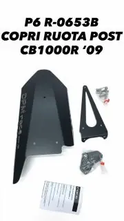 Copridado copriruota posteriore De Pretto Moto PDM per Honda CBR1000R (2009) - R-0652B Professionale