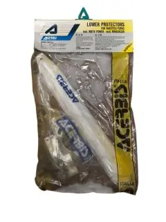 Protezione forcella inferiore Acerbis bianco mod. White Power / Marzocchi - 5196B Ultimissimo Modello