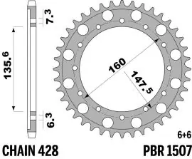 Corona in Ergal 1507 Z54 denti - 150754L Acquista Ora