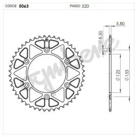 Spedito Oggi CORONA PROF. HONDA C/SCARICO - 365063153