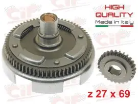 CP.TRASMISSIONE PRIMARIA z 27x69 DENTI DIRITTI CON PARASTRAPPO - CIF - 5984 Ultimissimo Modello