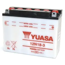 Batteria YUASA 12N18-3 12V18Ah Vendita Finale