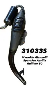 Marmitta Giannelli Sport Pro5 per Aprilia Gulliver 50 (1995) - 31033S Compra Oggi Stesso