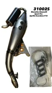 Vendita Finale MARMITTA GIANNELLI APRILIA SCARABEO SPORT PRO F10 - 31002S