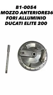 MOZZO RUOTA ANTERIORE IN ALLUMINIO 36 FORI DUCATI ELITE 200 - 0054 Ordina Subito