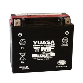 BATTERIA YUASA YTX20L-BS 12V-18AH (SIGILLATA CON ACIDO A CORREDO) Acquista Ora